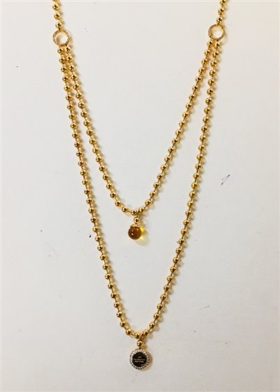 Collier Rebecca Femme Boulevard in Bronze Topazio BHBKOC14 - BHBKOC14